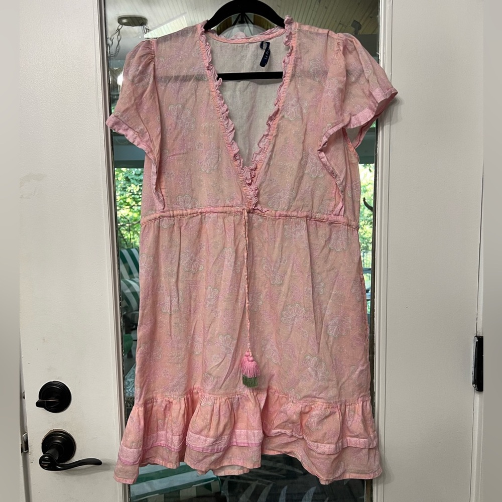 💖🏝️La Plage🏝️💖Ruthie Ruffle Dress Size Extra Small